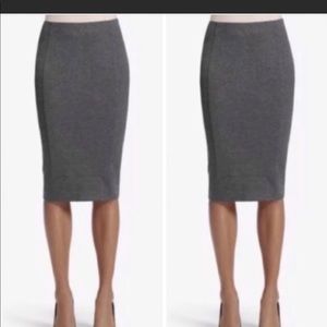 Cabi Black Seamed Pencil Skirt Size 6 NWT